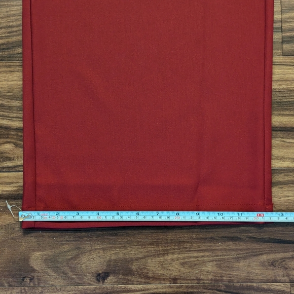 Women's Modcloth Savannah wide leg trousers, size 14, raspberry red - Picture 14 of 15